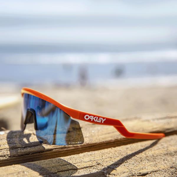 Sluneční brýle oakley Hydra Neon Orange w/ Prizm Sapphire