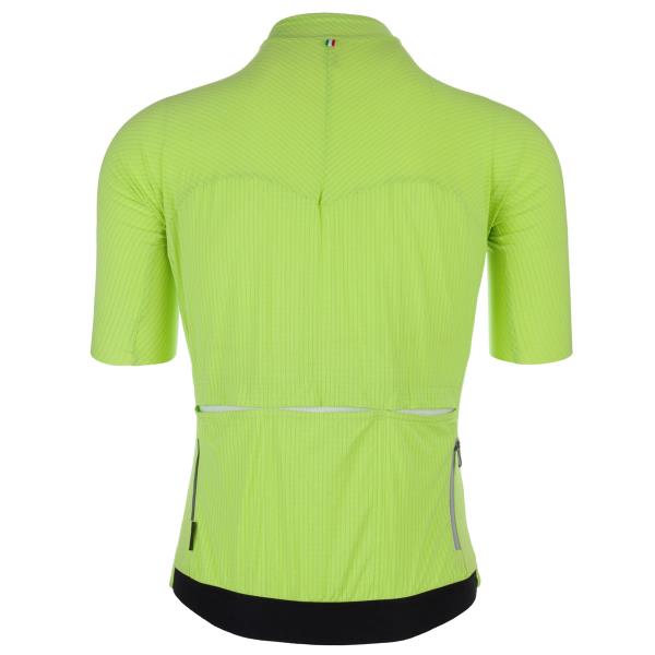 Q36-5 Pinstripe Pro Short Sleeve Jersey Lime | Mammoth