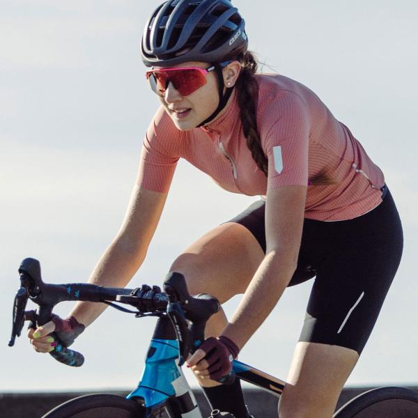 Maillot Q36-5 Pinstripe Pro Short Sleeve Jersey Wom