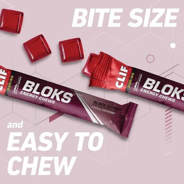 clif bar Block Energy Chew Black Cherry