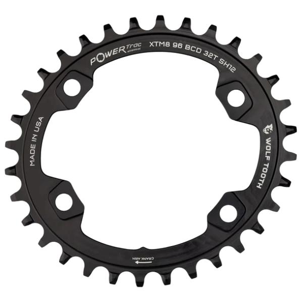 Corona Wolf Tooth 36t 96 BCD Asimmetrica DropStop Per Shimano XT M8000 / SLX M7000