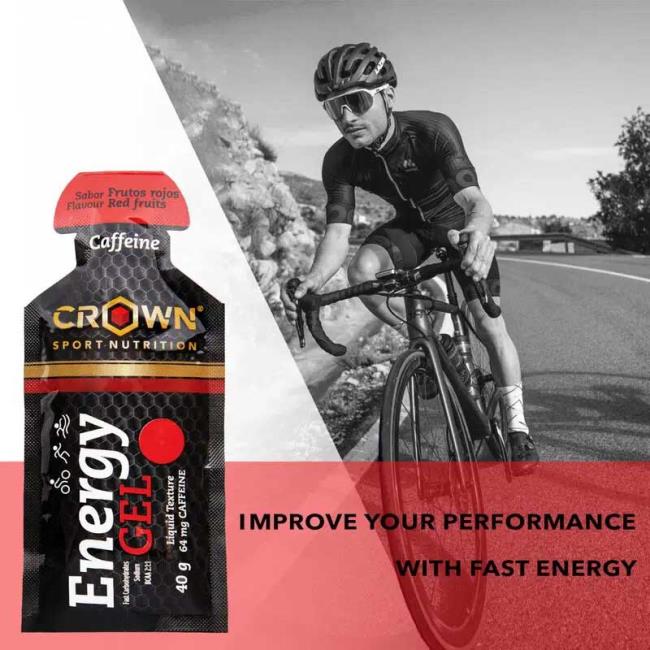 Crown Energy Gel Cafeína 40g