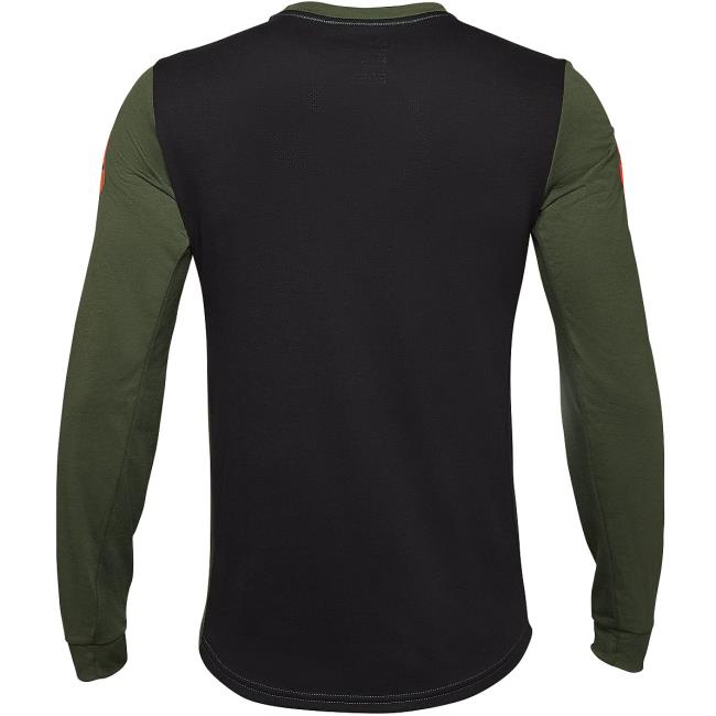 Maillot cycliste manches longues Fox Ranger DR Aviation Grey Vintage S - 32356-447-S