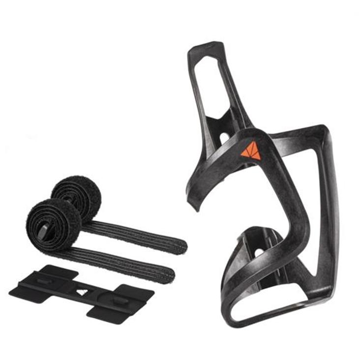 Portabidón granite Carbon Bottle Cage W/ Strap Kit