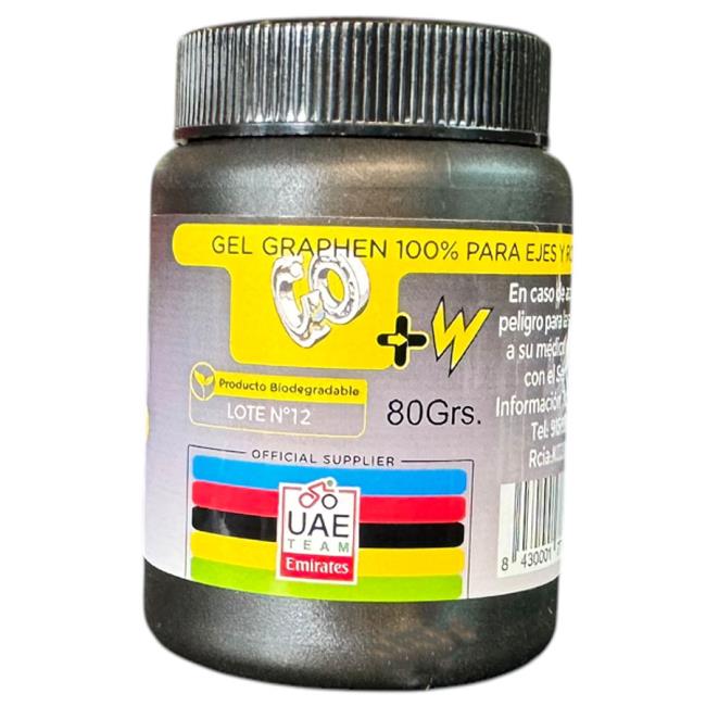 Tuk klein Gel Bio Grasa Graph +Wat 80gr C/Brocha