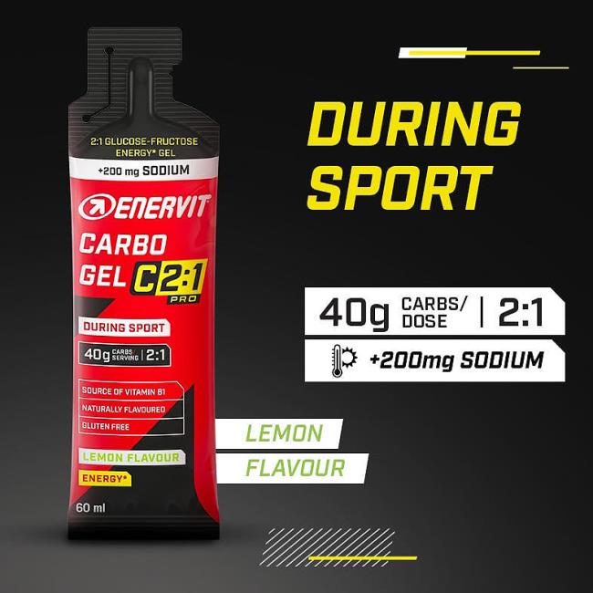Gelis Enervit Enervit C2:1 Carbo Gel +soda