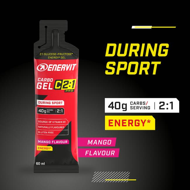 Enervit Carbo Gel C2:1pro Mango