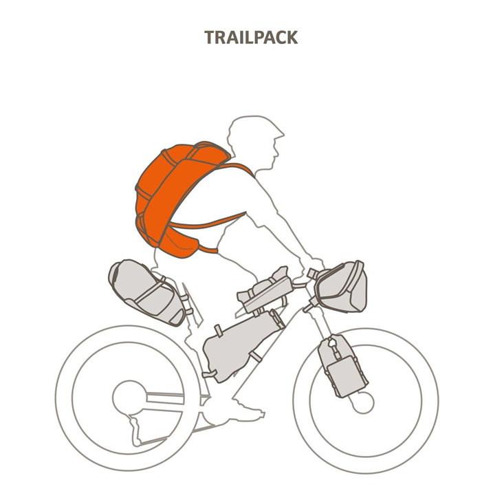 Rucksäck vaude Trailpack 