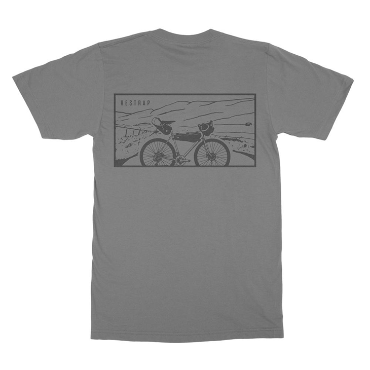 T-shirt restrap Camiseta Bike-Packing Gris XL