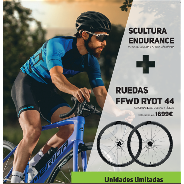 Vélo merida Scultura Endurance 6000 2022+Ffwd Riot