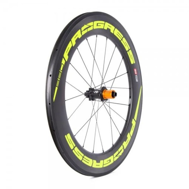 Rueda progress SPACE CUB TRAS SHIM AMARILLO FLUO