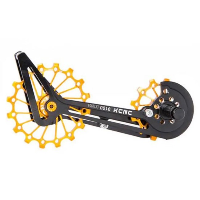 Chape dérailleur kcnc ROLDANAS 12+16D SH8000 ORO 11V