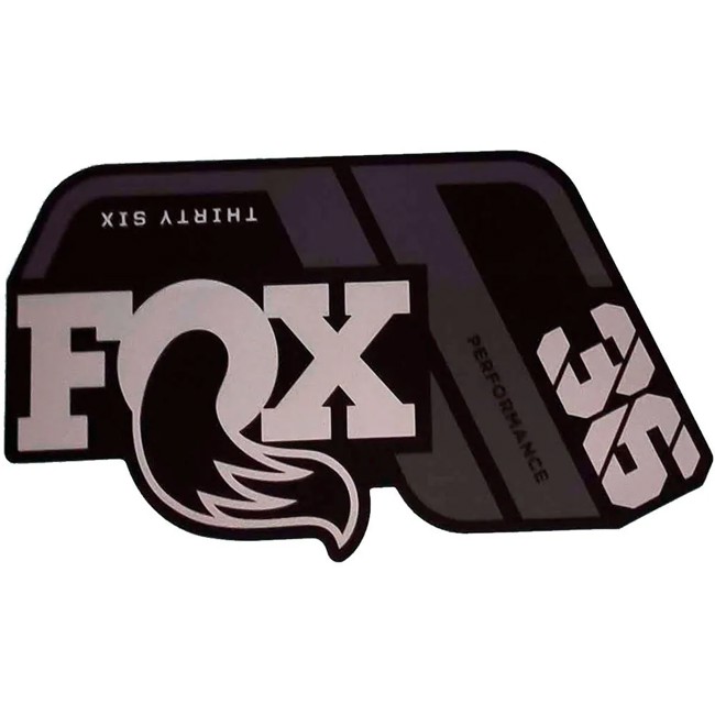Příslušenství fox shox Adhesivos 2021 36 P-S Horquilla Negra