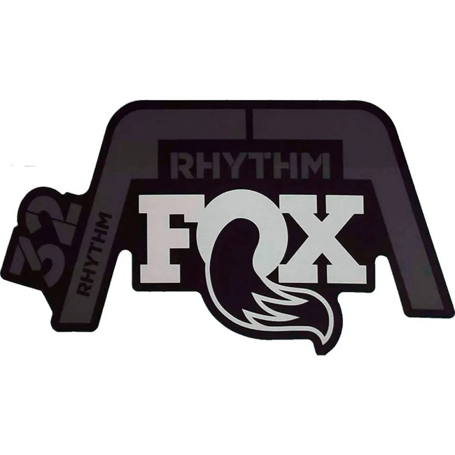 Doplněk fox shox Adhesivos 2021 40 Horquilla Negra