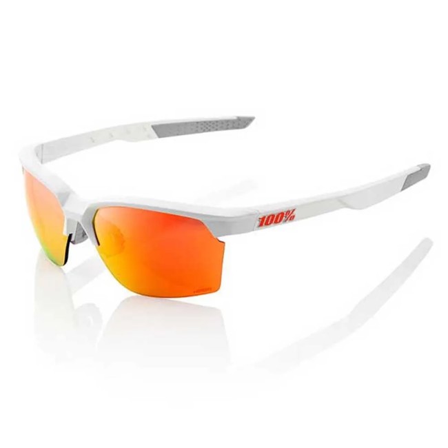 Sluneční brýle 100% Sportcoupe Matte White Hiper Red Multi