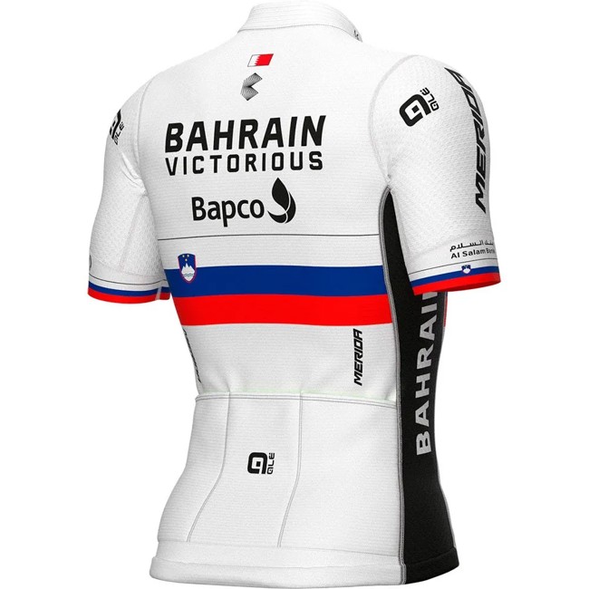 Maillot Ale Bahrain Victorious Slovenian Champion Pr