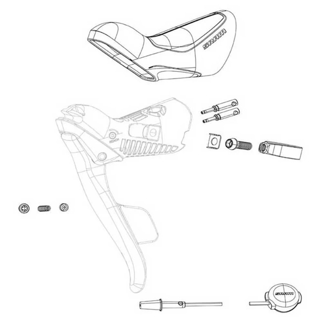 Set di pezzi sram Doblemando Etap Axs