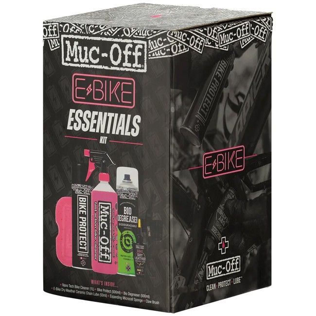 Rengöringskit Muc-off Essentials Limp/protec/lubr. E-bike