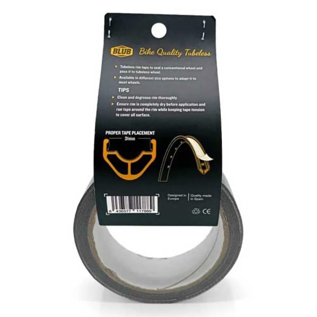 Tubelessset Blub New Tape 31mm X 9,14m