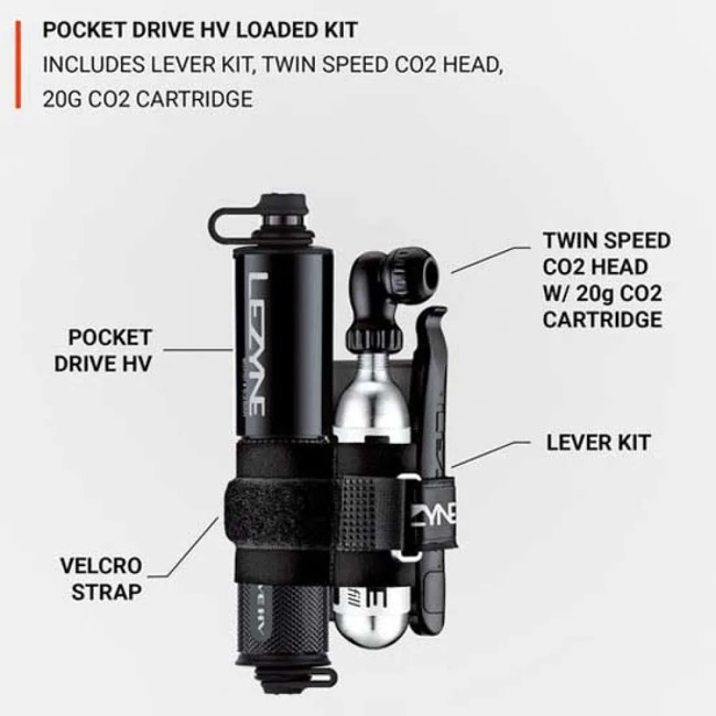 Handpumpe Lezyne Pocket Drive Hv
