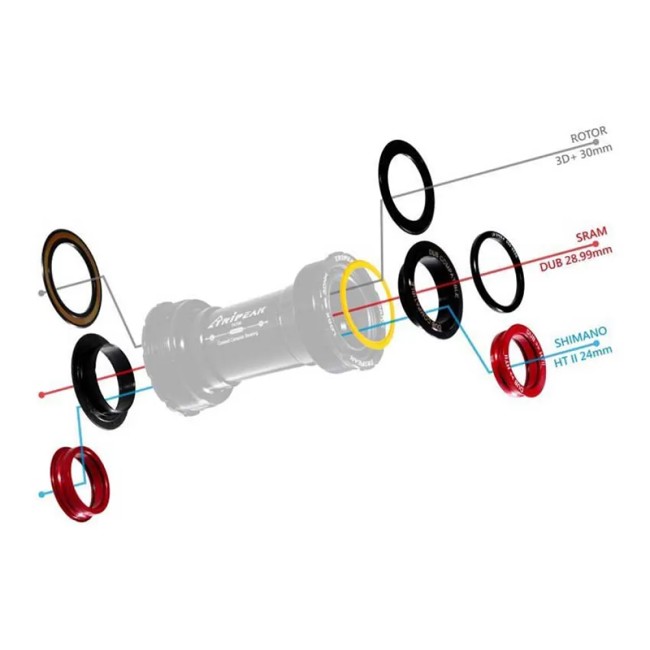 Lager Tripeak T47 3/1 Cerami
