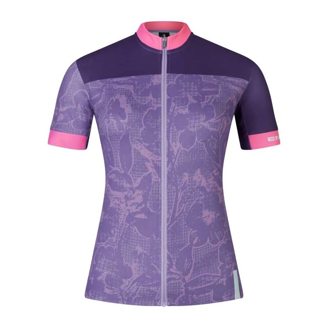 Maillot Cyclisme Homme Manches Courtes – Motif Feuilles Tropicales – Séchage Rapide, Respirant – 3 Poches Arrière – Pour Vélo Route Et VTT - 6