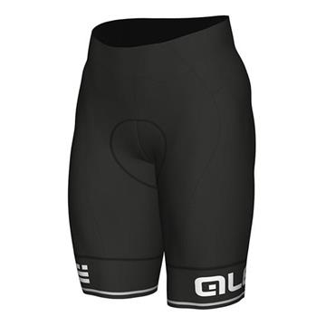 Cuissards ALE SOLID CORSA SHORTS BLK-WHT 19