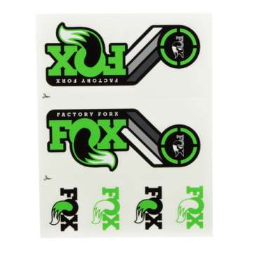 Horquilla FOX SHOX Fox Adhesivos Heritage Verde