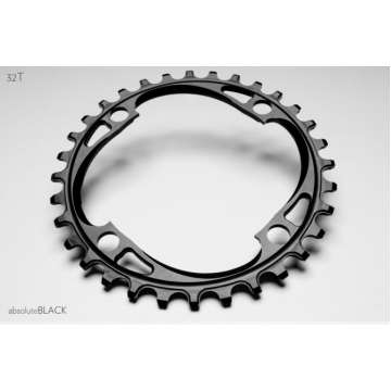 ABSOLUTE BLACK Chainring Chainring 28D 64 BCD Black