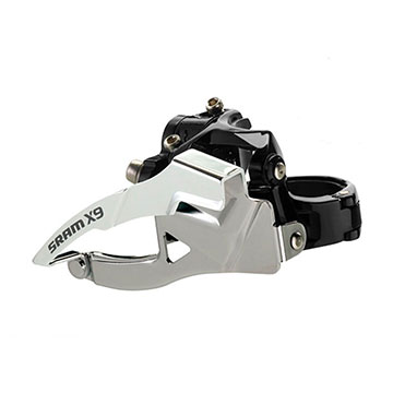 Dérailleur SRAM Sram X9 3x9V Abrazadera Alta Tiro Superior 31.8mm