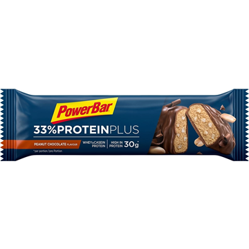 Barre POWERBAR 33% Protein Plus 33% Cacahuete/Choco
