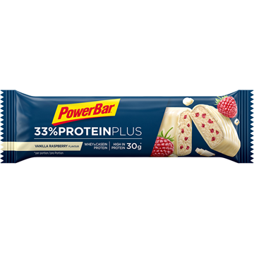 Barre POWERBAR 33% Protein Plus Vainilla/Fresa