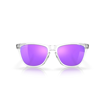  OAKLEY Frogskins   Polished Clear / Prizm Violet