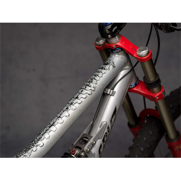 Kit protectores transparentes adhesivos cuadro y vainas btt mtb bici bicicleta 
