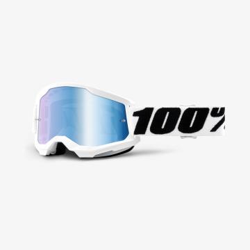 100% Goggle Strata 2 Everest Mirror Blue Lens