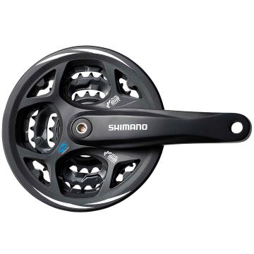 SHIMANO Crank Shimano Fc-M311 42/32/22D 170mm + Cubreplatos