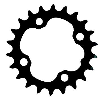 SHIMANO Chainring (AN)Fc-M4050 22D