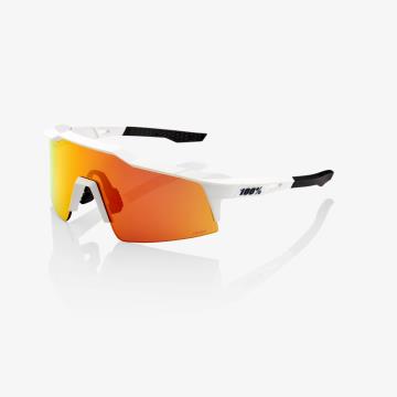 100% Sunglasses Speedcraft Sl Soft Tact White Hiper Red