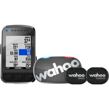 GPS/ Cykelcomputer WAHOO Elemnt Bolt V2 + Tickr Gen2 + RPM 