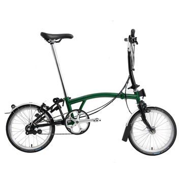 Bicicleta Brompton M6L Racing Green/ Black