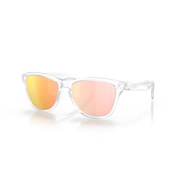 Gafas de sol OAKLEY Frogskins XS Matte Clear / Prizm Rose Gold