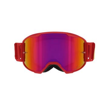 Máscara RED BULL SPECT EYEWEAR Strive rojo mate / lente doble cat.2