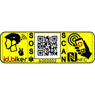  Id_biker ID Sticker