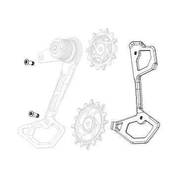  SRAM Caja Interna Portaroldanas +Tornillos Eagle AXS T-T