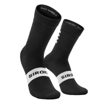 SIROKO Socks Calcetines S1 Black Kapelmuur