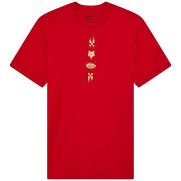 Camiseta FOX HEAD Checkered Ss Prem Tee