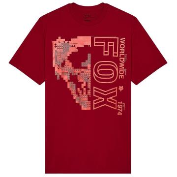 Triko FOX HEAD Image Skull Ss Prem Tee