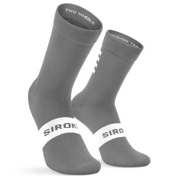 Ponozky SIROKO Calcetines Ciclismo S1 Gray Saas