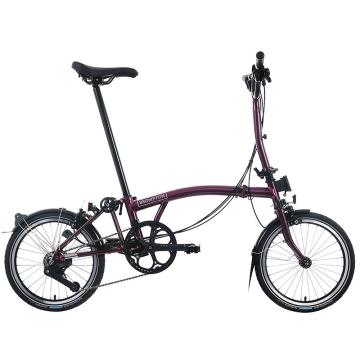 Bicicleta BROMPTON C Line Explore- 12 velocidades con luces