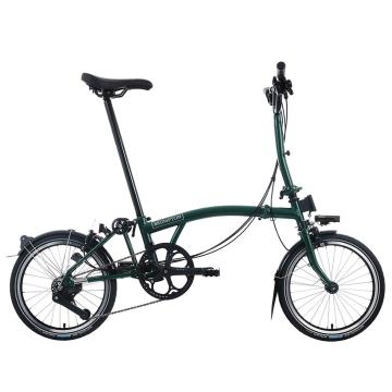 Bicicleta BROMPTON C Line Explore- 12 velocidades con luces